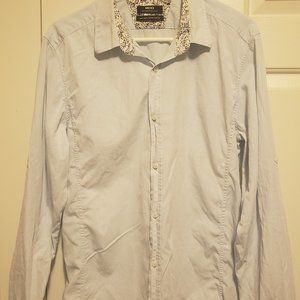 Mexx Metroploitan XL Blue Dress Shirt
